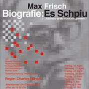 Plakat «Biografie. Es Schpiu»