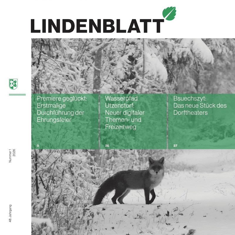 Titelblatt «Lindenblatt» 1/2026